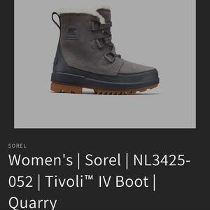 Sorel Women's Tivoli IV Winter Boots size 8/39